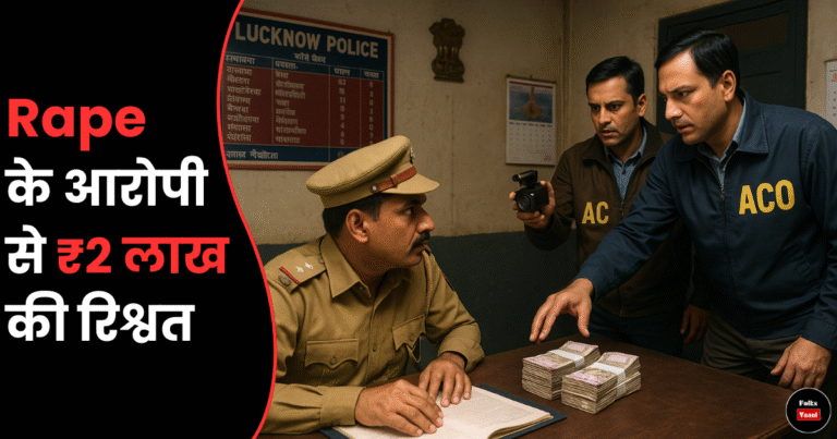 Lucknow Police Bribe Case